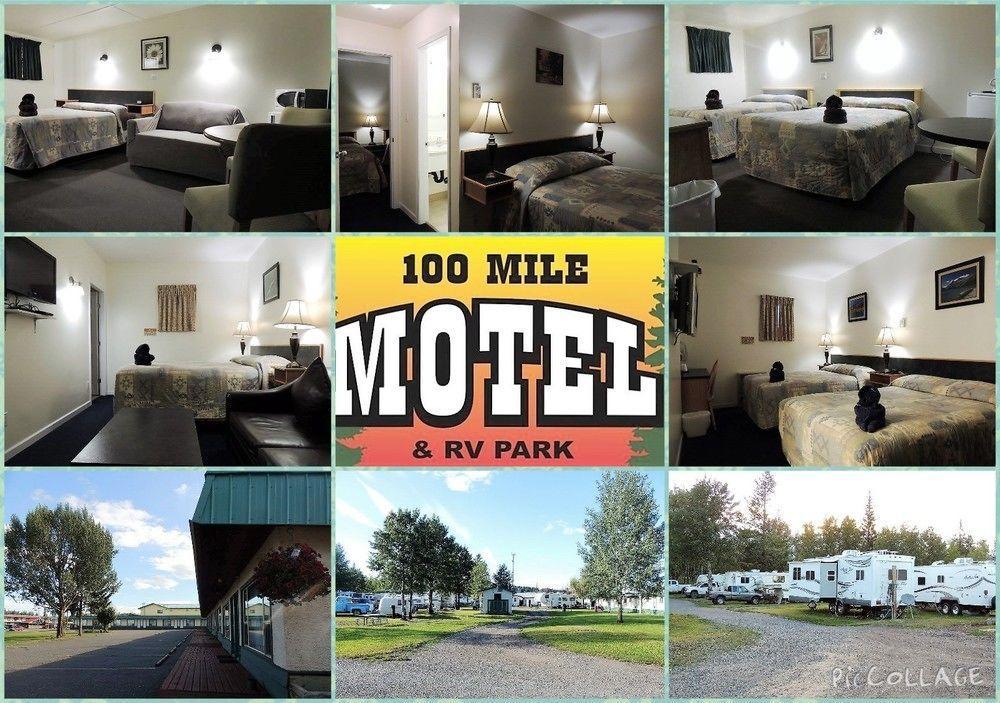 100 Mile Motel & Rv Park 100 Mile House Екстериор снимка